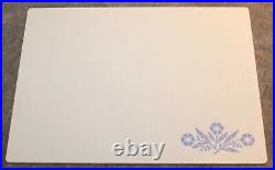 Vintage Corning Ware Blue Cornflower 15 By 11 Cutting Board Counter Saver