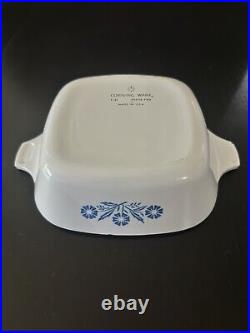 Vintage Corning Ware Blue Cornflower 8 Cookware Pieces Casserole Dishes