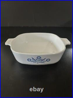 Vintage Corning Ware Blue Cornflower 8 Cookware Pieces Casserole Dishes