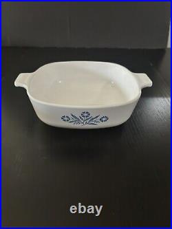 Vintage Corning Ware Blue Cornflower 8 Cookware Pieces Casserole Dishes