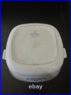 Vintage Corning Ware Blue Cornflower 8 Cookware Pieces Casserole Dishes