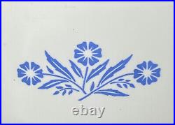 Vintage Corning Ware Blue Cornflower Casserole 1 3/4 Quart P-1 3/4-B RARE