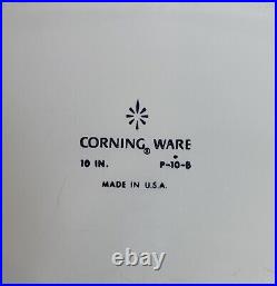 Vintage Corning Ware Blue Cornflower Dishes P-10-B, P-1 3/4-B, P-1 1/2-B, P-1-B