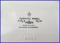Vintage Corning Ware Blue Cornflower P-1 1/2-B 1 1/2 QT. Great Deal