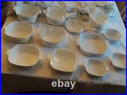 Vintage Corning Ware Blue Cornflower Please Read Description And See Pictures