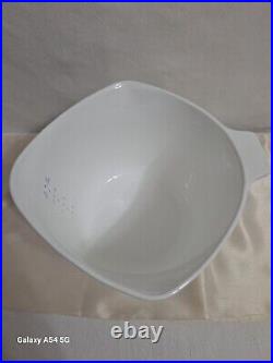 Vintage Corning Ware Blue Cornflower Saucemaker P-45-B 2 Quart 8 Cup Lid USA