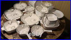 Vintage Corning Ware Blue Cornflower Set 26 Piece With Lids