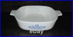 Vintage Corning Ware Blue Cornflower Set Of 6 Casserole Dishes