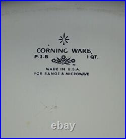 Vintage Corning Ware Blue Cornflower Set Of 6 Casserole Dishes