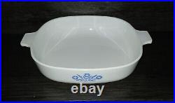 Vintage Corning Ware Blue Cornflower Set Of 6 Casserole Dishes