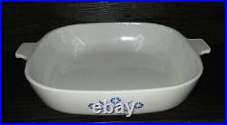 Vintage Corning Ware Blue Cornflower Set Of 6 Casserole Dishes