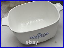 Vintage Corning Ware Blue Cornflower great collection of 17 plates