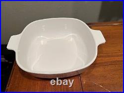 Vintage Corning Ware Blue Flower1 Qt. Square P-1-B with Lid