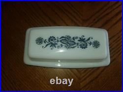 Vintage Corning Ware Butter Dish