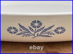 Vintage Corning Ware Casserole Dish Blue Cornflower P-10-B 10 Flaw on Lid Rare Vintage Corning Ware Casserole Dish Blue Cornflower P-10-B 10 Flaw on Lid Rare
