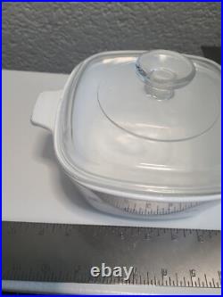 Vintage Corning Ware Cornflower Blue 1960 1.75 Quart Casserole Dish WithLid Hand Vintage Corning Ware Cornflower Blue 1960 1.75 Quart Casserole Dish WithLid Hand