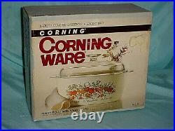 Vintage Corning Ware Covered Casserole Spice O Life 5QT A-5-B Pot Pan Dutch Oven