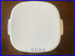 Vintage Corning Ware Dish With Lid 10 X 10 X 2 Le Romarin A-10-B Lid A12C