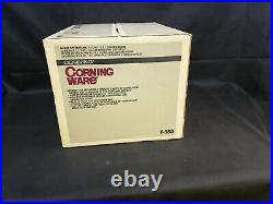Vintage Corning Ware F-380 French White 8PC Set BRAND NEW FACTORY SEALED