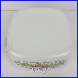 Vintage Corning Ware Le Persil La Sauge A-1 1/2 -B 1 1/2 Qt 478 MA with A7C Lid