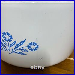 Vintage Corning Ware N-5-B Blue Cornflower 5 Quart Range Topper & Lid