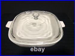 Vintage Corning Ware P-10-B Blue Cornflower 10 Rare 60's Casserole With Lid USA