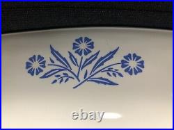 Vintage Corning Ware P-10-B Blue Cornflower 10 Rare 60's Casserole With Lid USA