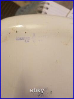 Vintage Corning Ware Petit Casserole Dishes Vegetables No Lids 1 3/4 Cup