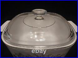 Vintage Corning Ware SPICE OF LIFE Casserole A-3-B, 3 Quart withLid L'Echalote