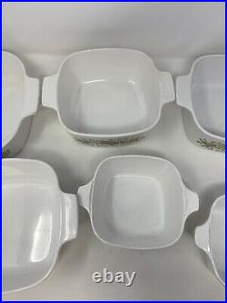 Vintage Corning Ware Spice Of Life 10 Piece Set With Lids