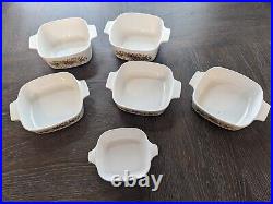 Vintage Corning Ware Spice Of Life L'Echalote 6 piece