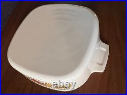 Vintage Corning Ware Spice Of Life, L'Marjolaine Casserole Dish With LID (A-2-B)