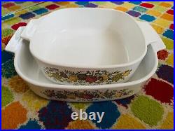 Vintage Corning Ware Spice Of Life La Marjolaine A-2-B 2 Quart Dish SEE STAMPS