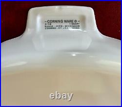 Vintage Corning Ware'Spice of Life' 1 Quart Casserole Dish A-1-B