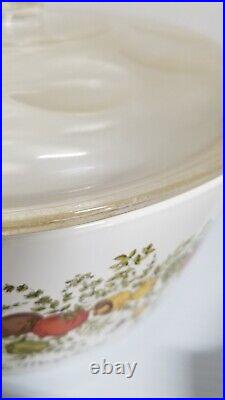 Vintage Corning Ware Spice of Life La Marjolaine Set of 3- 2 With Lids