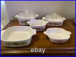 Vintage Corning Ware Spice of Life Lot