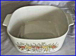 Vintage Corning Ware Spice of Life Set A5B, A3B, A8B, A11/2B, A1B