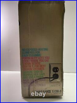 Vintage Corning Ware The Electromatics Table Range E-1310-8 New Sealed