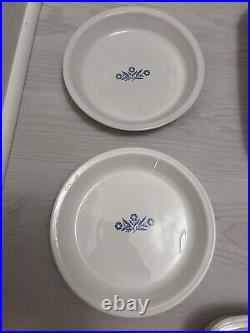 Vintage Corningware Blue Cornflower 18 Piece Set