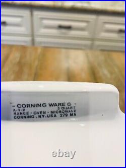 Vintage Corningware Corning Ware Spice Of Life 3 Piece Set Bakeware W Lids