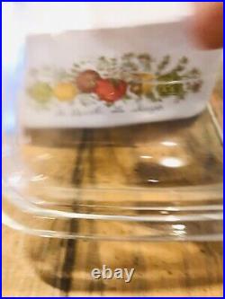 Vintage Corningware Corning Ware Spice Of Life 3 Piece Set Bakeware W Lids