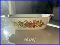 Vintage Corningware Dish Spice of Life