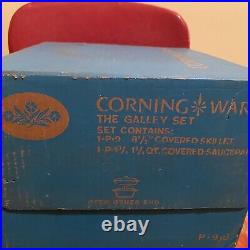 Vintage NIB Old Stock The Galley Set Corning Ware