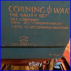 Vintage NIB Old Stock The Galley Set Corning Ware