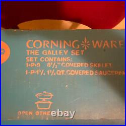 Vintage NIB Old Stock The Galley Set Corning Ware