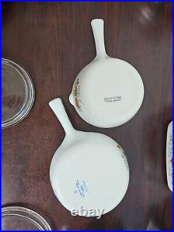 Vintage Original (French Wording) Spice Of Life Corning Ware Set Of 10