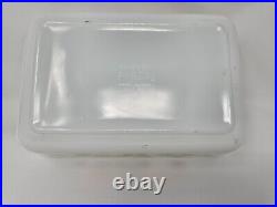 Vintage Pyrex Golden Pine Cone 2 Qt Space Saver Casserole Dish 575 Lid & Cradle