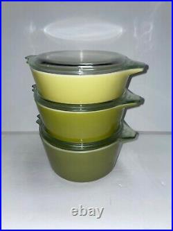 Vintage Pyrex Green Corning Ware 470.16