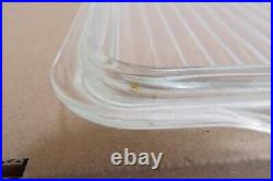 Vintage Pyrex Town And Country Refrigerator Dishes Complete Set With Clear Lids