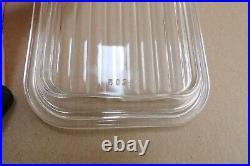 Vintage Pyrex Town And Country Refrigerator Dishes Complete Set With Clear Lids